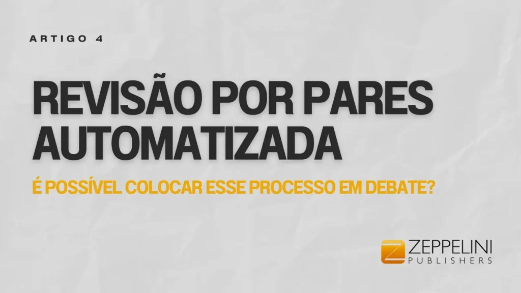 A Inteligência Artificial Pode Ajudar Na Revisão Por Pares?